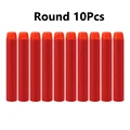 10 Pcs-Red round