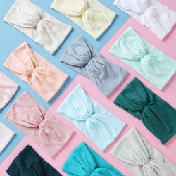 Diadema nailon liso para bebé recién nacido – Accesorio cabello