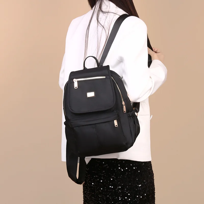 Mochila maternity tela Oxford – Bolsillos múltiples, gran capacidad - imagen 4