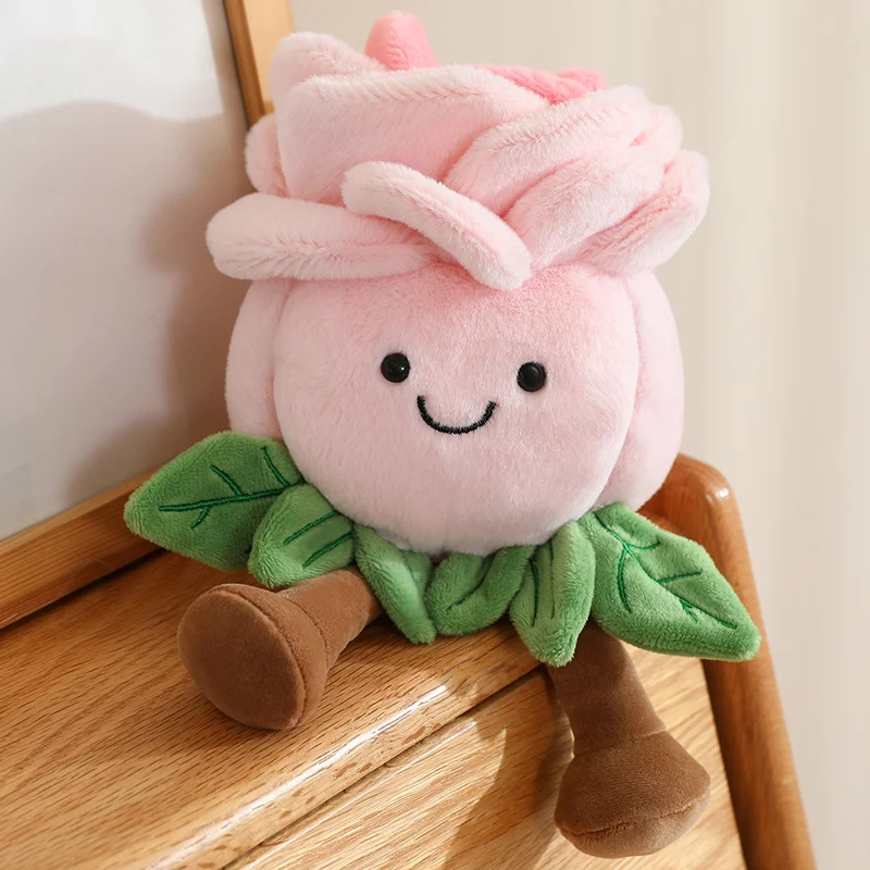 Muñeco de peluche floral con patas para decoración infantil - imagen 3