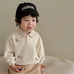 Sudadera con capucha Milancel para bebé - Diseño perro bonito