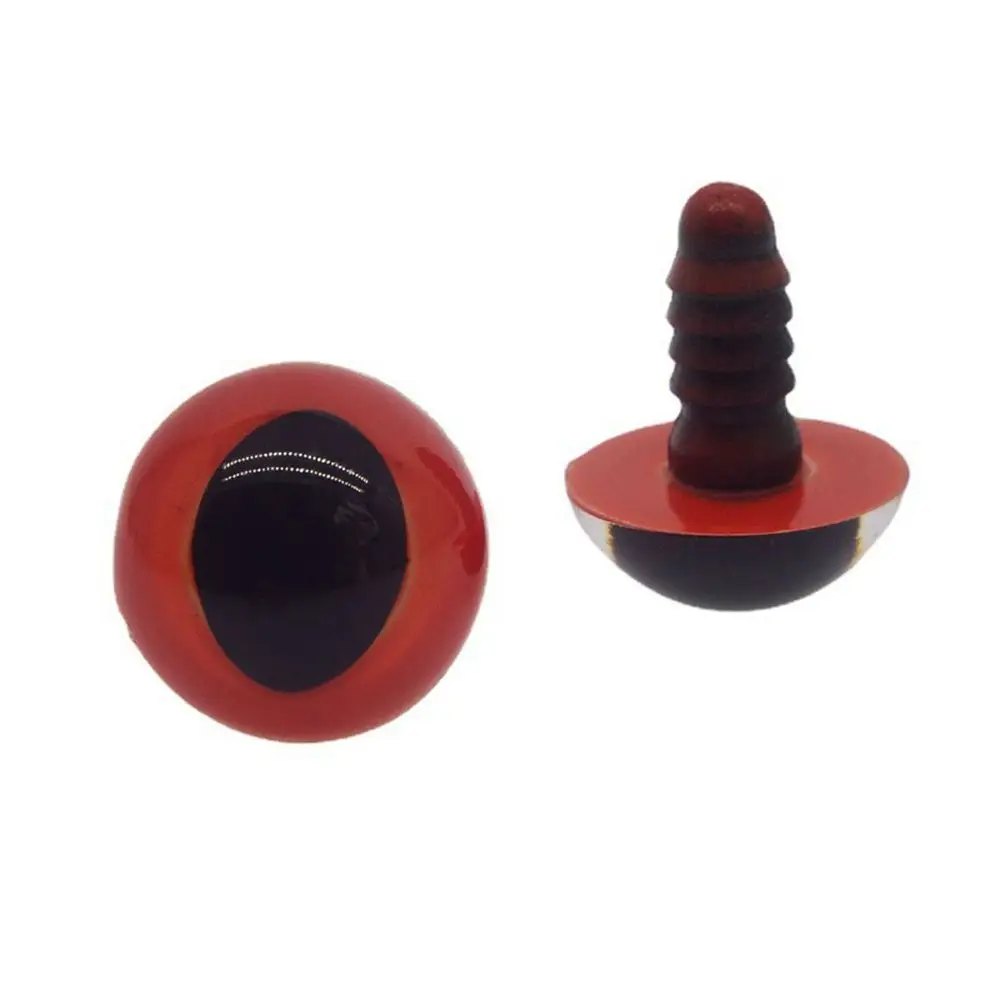5 pares de ojos de seguridad de ojo de gato de plástico para juguetes Amigurumi Diy Kit manualidades oso de peluche juguete ojo para muñecas accesorios 10/12/13/15/18mm - imagen 2