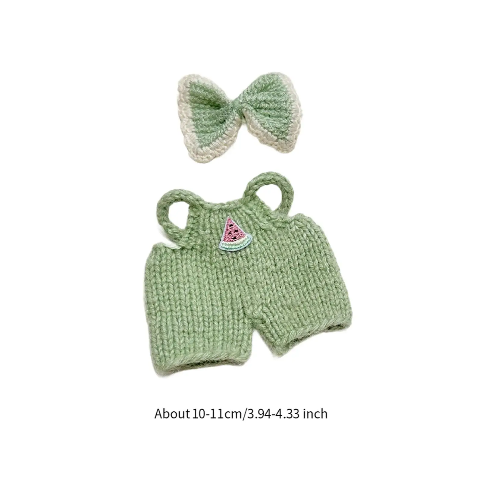 Plush Doll Suspender Jumpsuit Romper Imagination Photo Props Coordination Fashion Make Your Own Dolls Outfit for 15cm Dolls