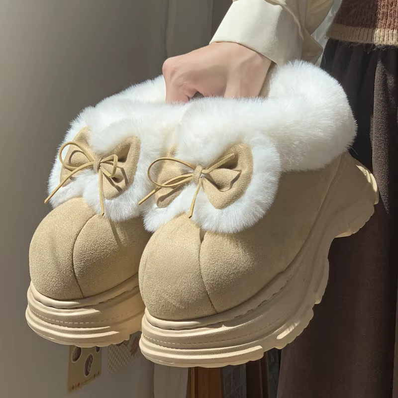 Botas acolchadas de invierno para niña – Forro polar y suela antideslizante