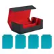 Black Red with Blue