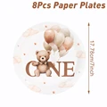 8pcs 7inch plates