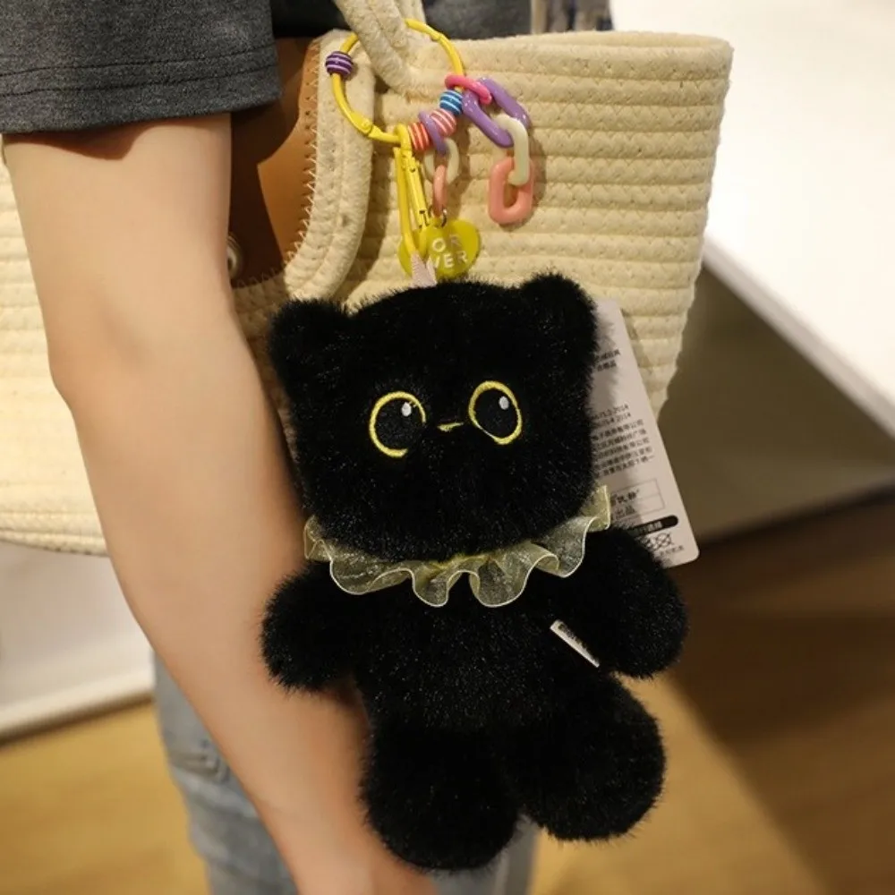 Juguete de peluche de tamaño de 20cm, Animal relleno, Material suave, muñeca de peluche, serie para correr, llavero con colgante, accesorios de moda - imagen 2