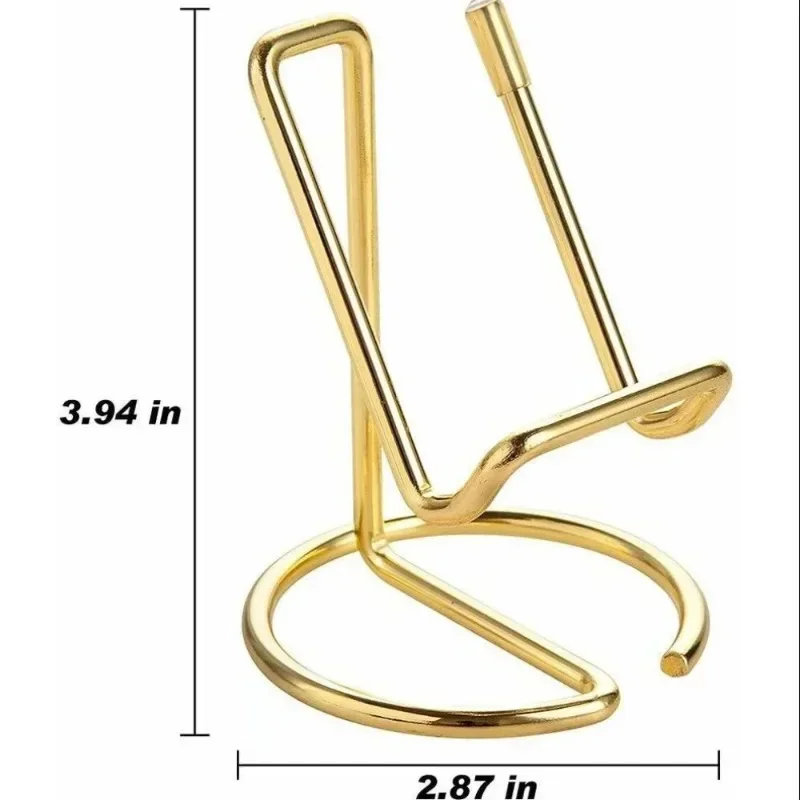 Soporte de escritorio plegable metálico para iPhone – Tipo tarjeta - imagen 5