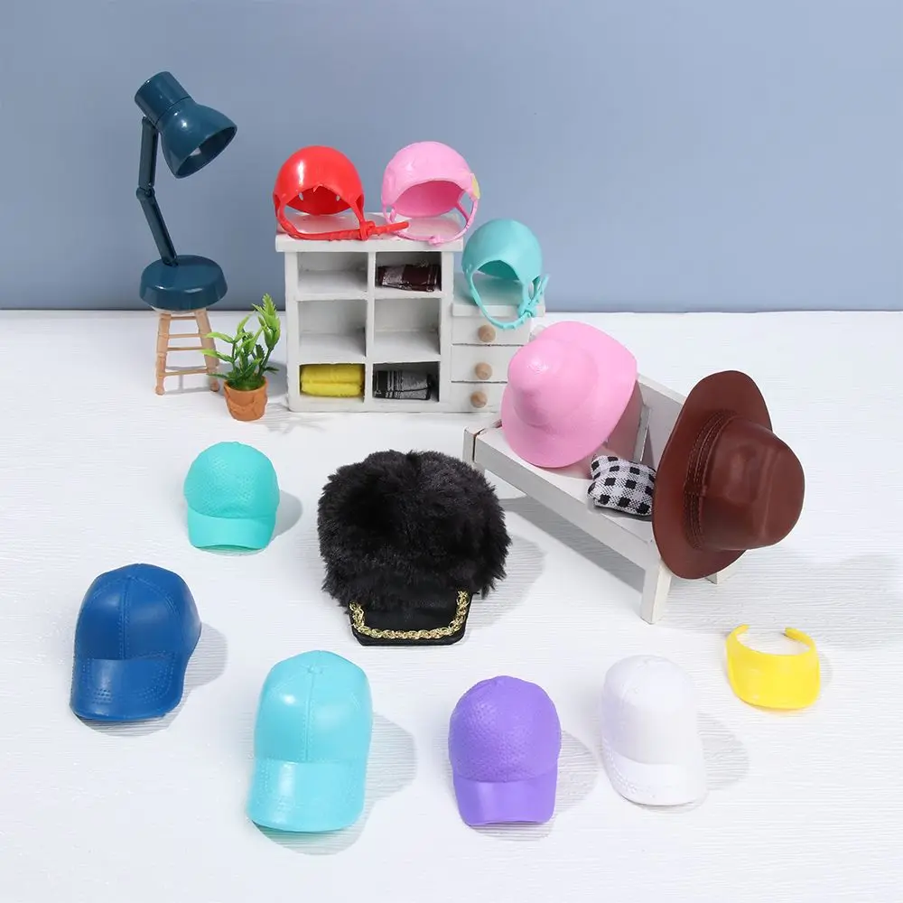 Gorro de muñeca a la moda, gorra de béisbol para muñeca de 30cm para muñeca 1/6, gorra de béisbol, regalo para niños de varios estilos, accesorios para muñecas DIY - imagen 5