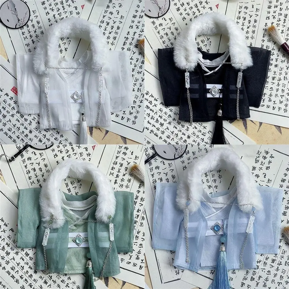 Ropa Kawaii para muñecas de 20CM, conjunto de estilo antiguo, bata fresca a la moda, traje para muñecas, accesorios para muñecas DIY - imagen 5