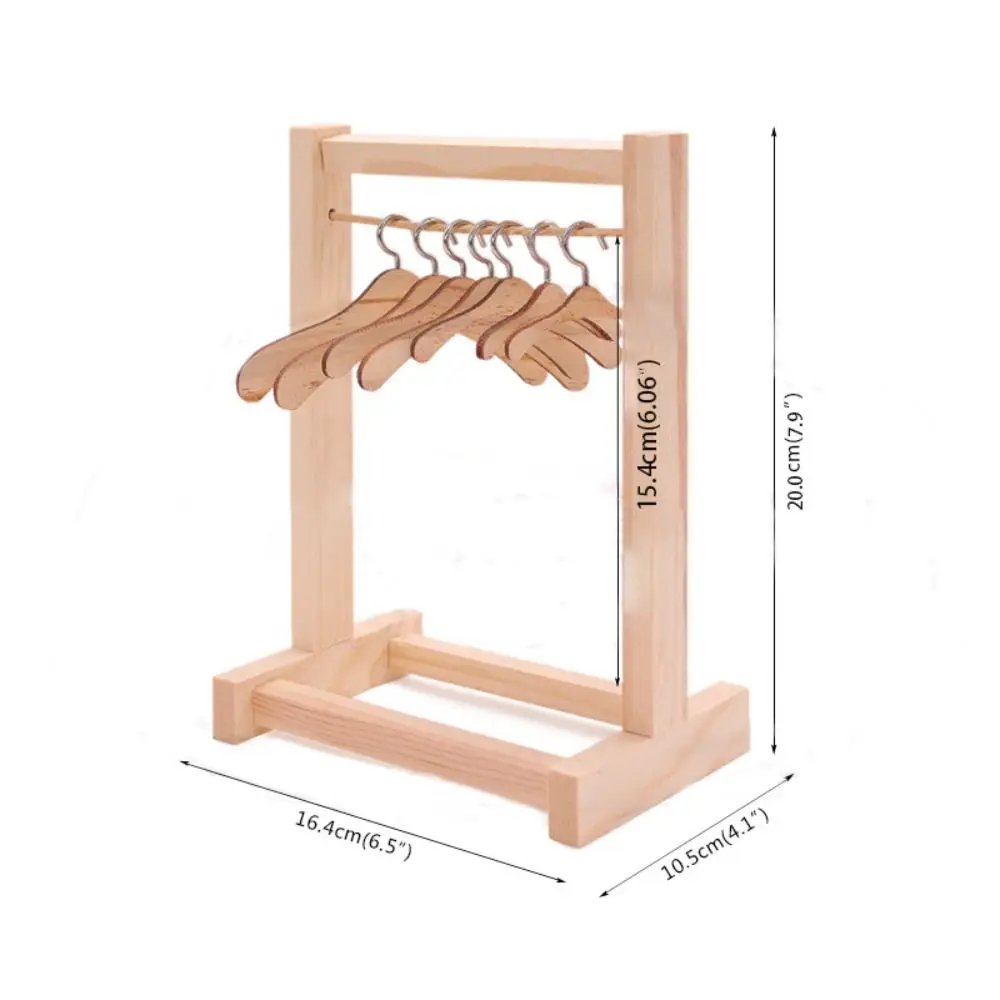 Nuevo bolso, organizador de ropa, soporte para bufandas, perchas de madera para ropa