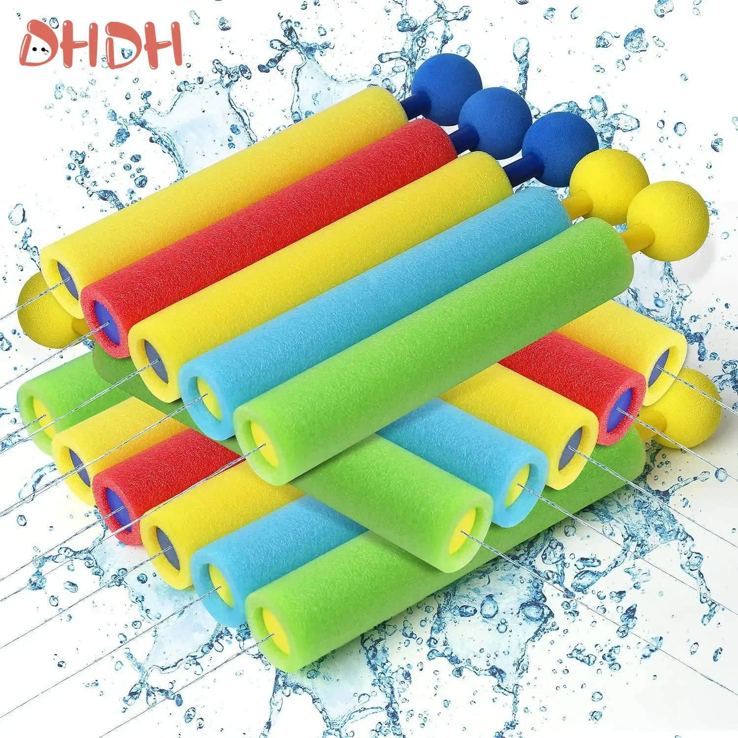 Pistola de agua con burbujas para niños – Boquilla desmontable verano - imagen 2