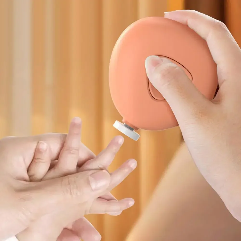 Cortauñas eléctrico para bebés – Set de manicura suave y seguro