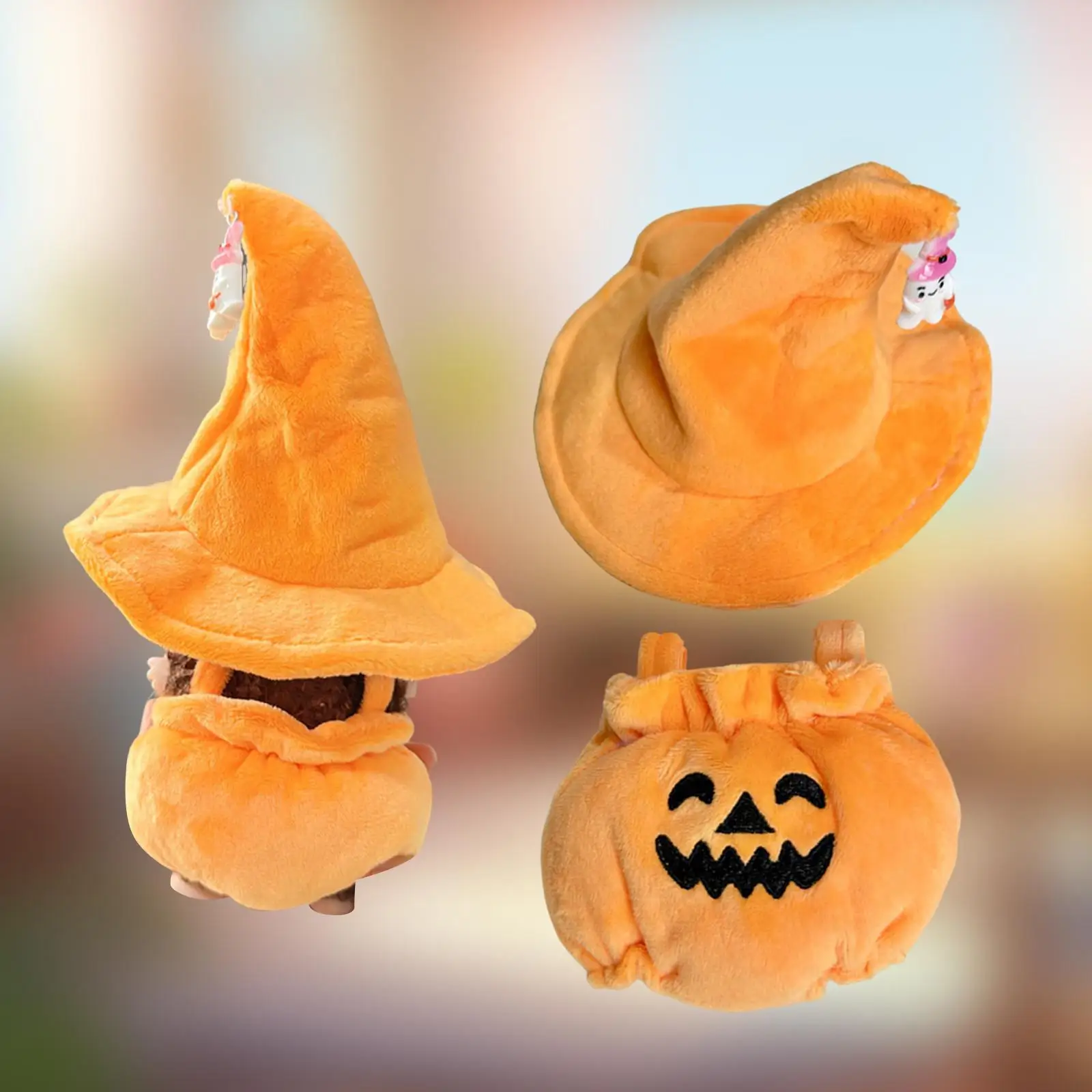 15cm 17cm Plush Doll Clothes Doll Clothing Pumpkin Costumes Comfortable Fashion Cartoon