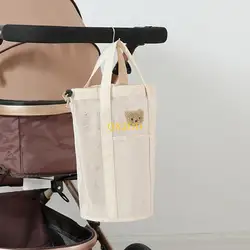 Bolsa pañalera de malla multifuncional para viaje y almacenaje