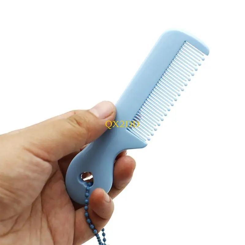 QX2D Mini Lindo peine para niña niña pequeña Corán Corán animal floral cepillos cabello protable