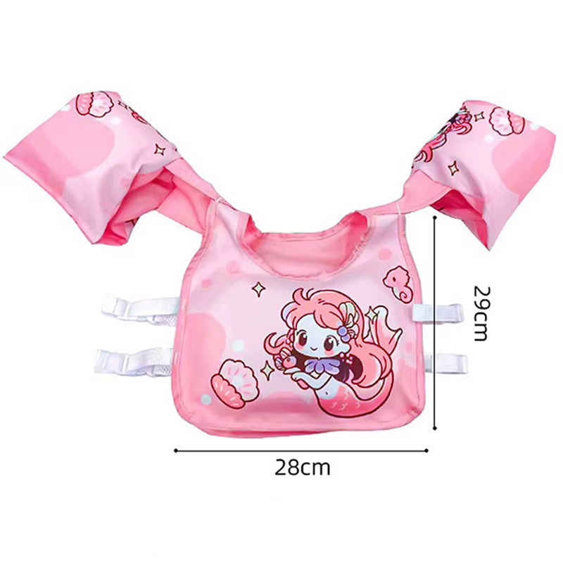 Chaleco de natación para niños con flotación y bañador estampado - imagen 4