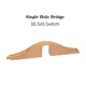 Single Hole Bridge