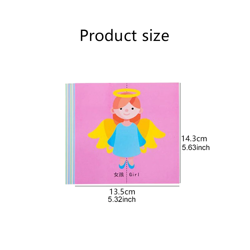 Cuaderno recortables dibujos animados niños – Set actividades motricidad - imagen 2