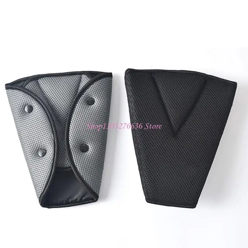 R6FD Cinturón seguridad del automóvil Ajuste a los niños para bebé para protección para bebé Protector seguridad - imagen 3