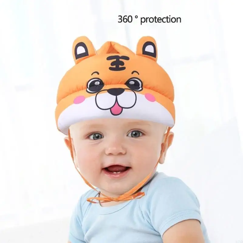 Gorro seguridad cómodo para cabeza bebé D7YD, gorro anticolisión para niños y niñas - imagen 2