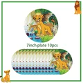 7inch 10pcs plates