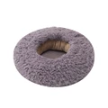 gray purple cushion