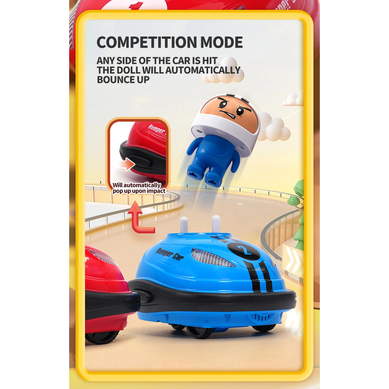 Coches RC con control remoto para niños – Resistentes y divertidos - imagen 4