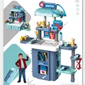 38pcs blue HOSPITAL