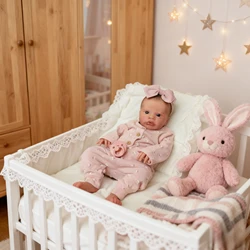 NPK 18 ''hecho a mano 3D piel pintada Visible bebé Reborn Primrose despierto cuerpo de algodón bebé realista coleccionable arte realista muñeca regalo