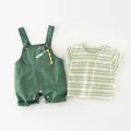 tee and overall