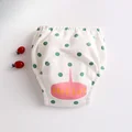 Green Polka Dots