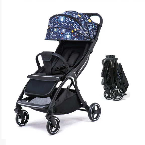 Cochecito doble pequeño con paraguas barato para niños, enlace desmontable para recién nacidos, para 0-3 años - imagen 3