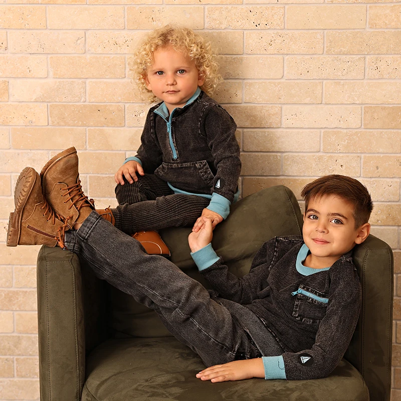 Conjuntos familiares otoño: camisas y vestidos para bebé y niño - imagen 5