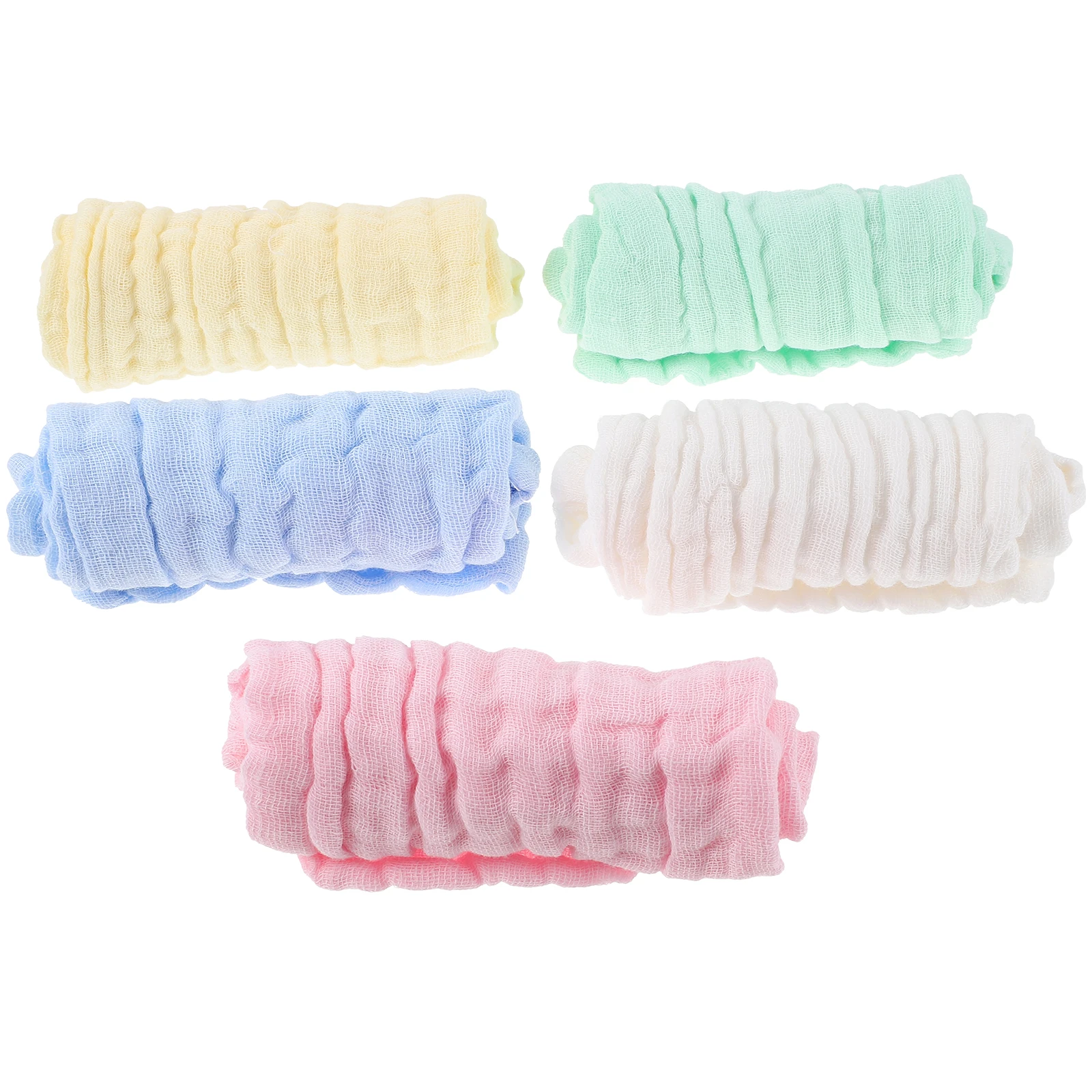 10 Uds. Toallitas de algodón coloridas, toallas faciales suaves para baño, Spa, toallitas de limpieza para limpiar el sudor de la boca, juego de regalo para el hogar de secado rápido - imagen 5