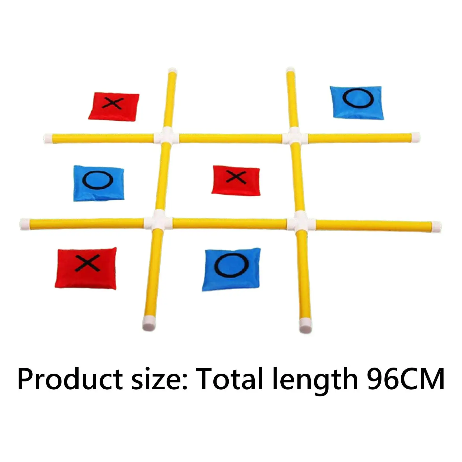 Tic TAC Toe Game Outdoor Toy No Assembly Sandbag Toss Game Kids Tossing Game Outdoor Lawn Game for Lawn Backyard Camping Parties