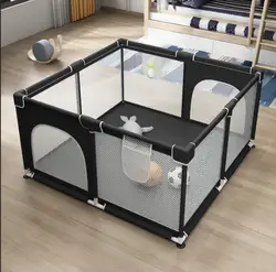 Parque infantil acolchado para bebés – Protección suave y segura