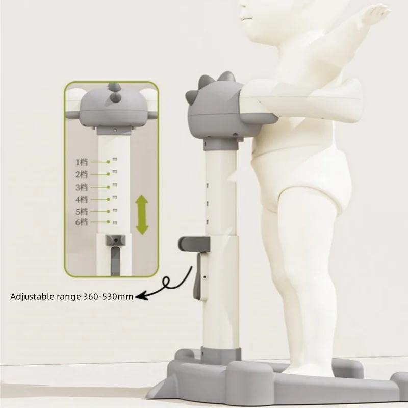 Baño de pie para bebé de 6 a 24 meses con soporte de altura ajustable, reposabrazos para lavado de bebé, mesa de baño de pie para bebé - imagen 5