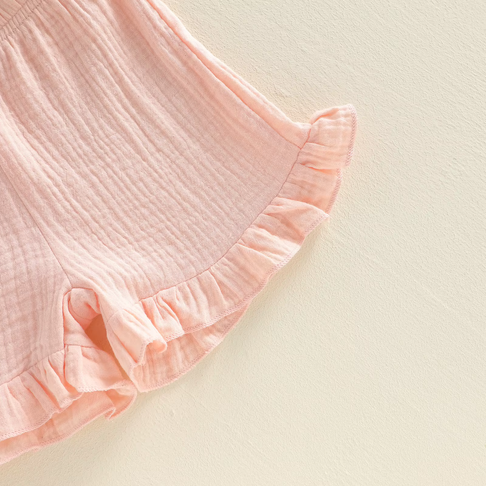 Conjunto bebé de verano – Top sin mangas y short - imagen 4