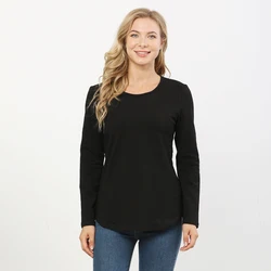 Tops de lactancia talla grande para embarazo – camisas manga larga
