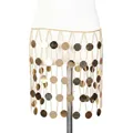 Gold skirt