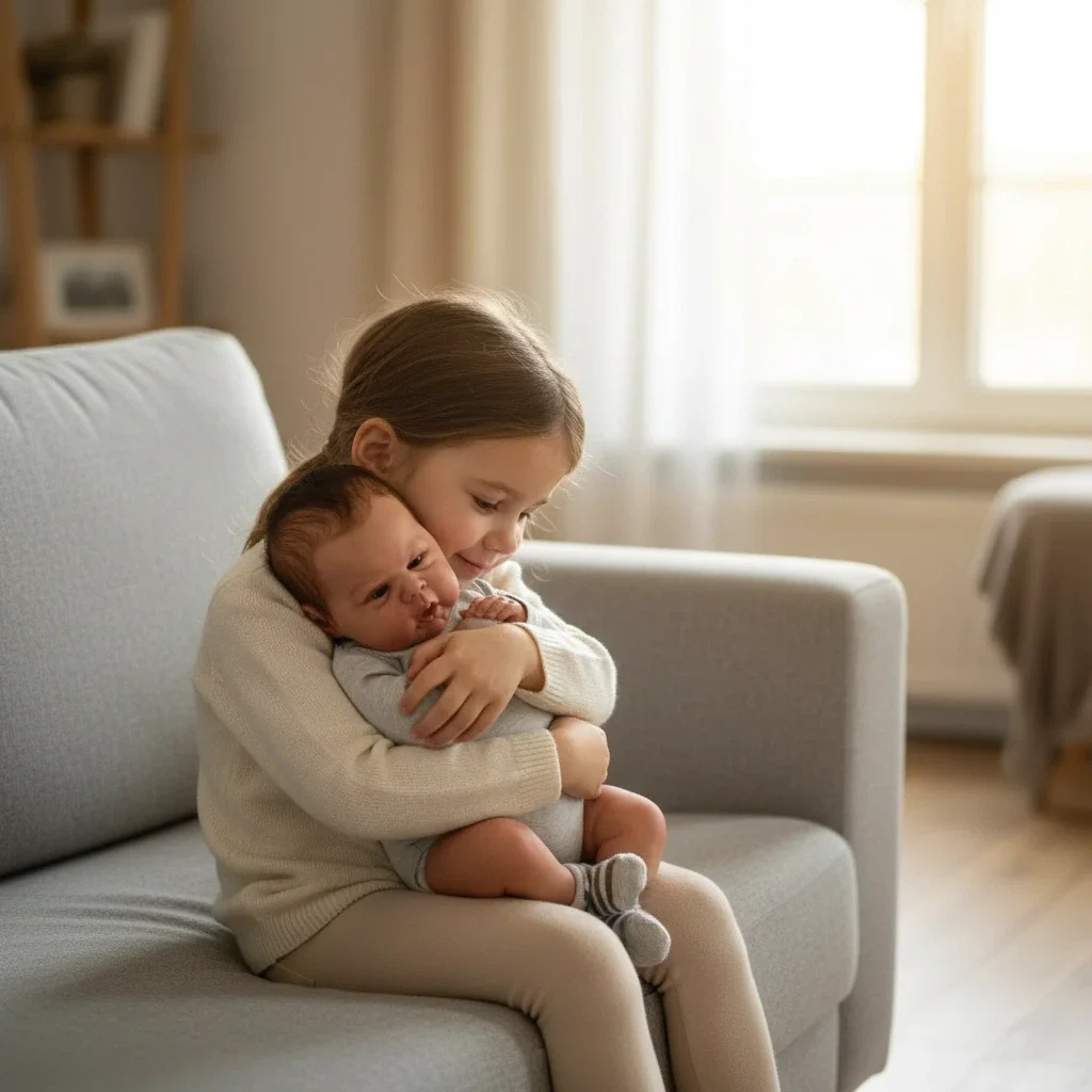 NPK 20 ''pintura a mano piel 3D con venas visibles con pelo de raíz Reborn Gounchi muñeca artística coleccionable para regalo de niños - imagen 4