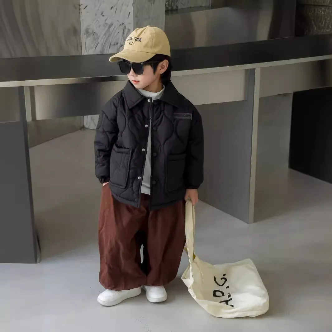 Chaqueta de algodón para niño – Cálida para otoño e invierno - imagen 2