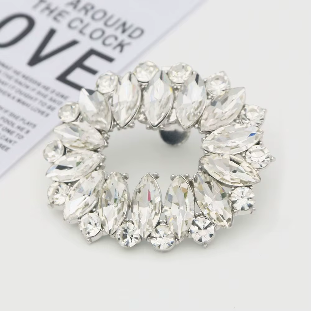 Clips de cristal para zapatos de niña – Hebilla decorativa con dije