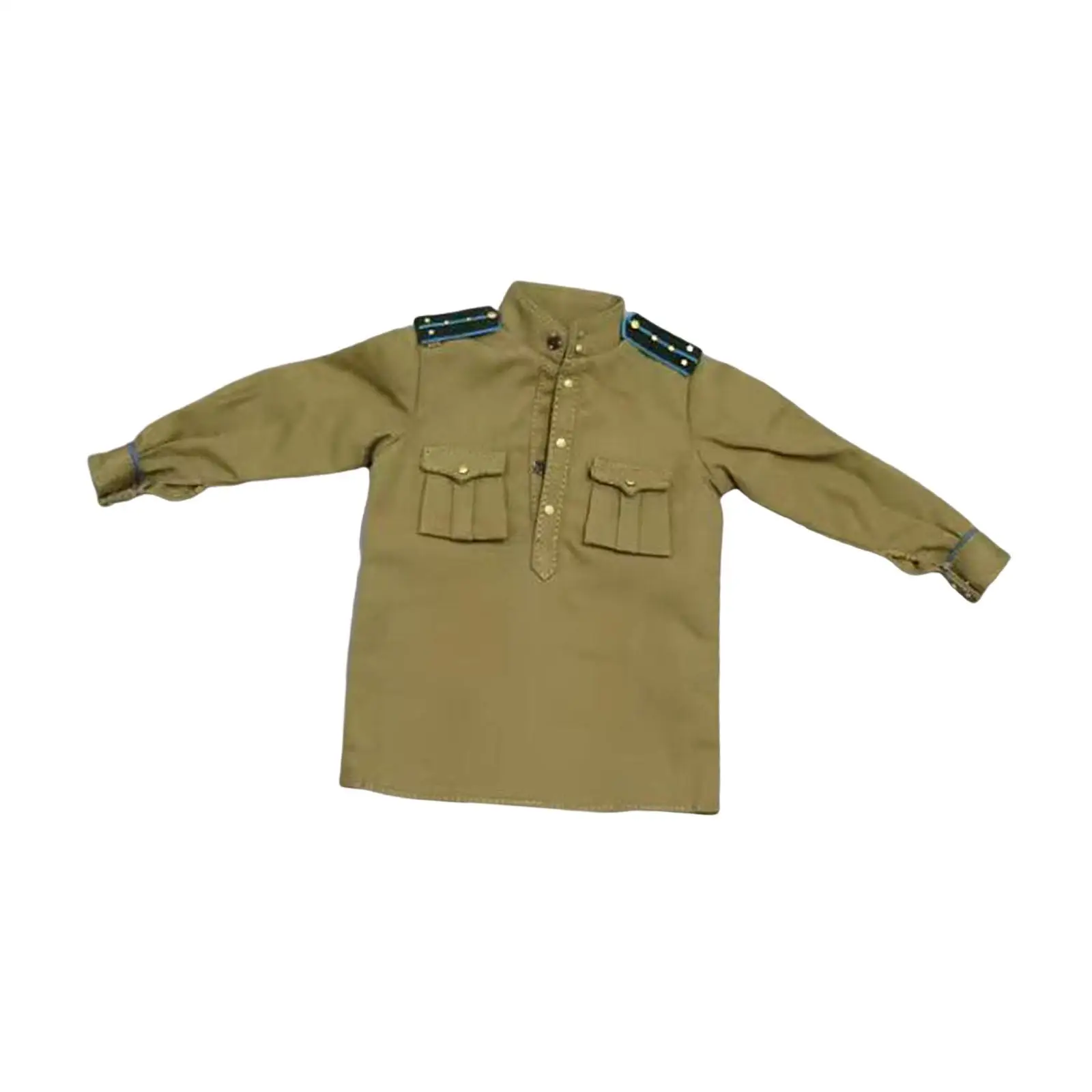 1:6 Male Figure Clothes Shirt Long Sleeve Miniature Outfits Action Figures Doll Clothing Costume for 12'' Figures Accessories