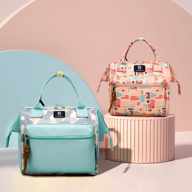 Bolso pequeño de mamá a la moda, bandolera de un hombro, bolso multifuncional para mamá, bolso de almacenamiento, bolso de almacenamiento para madre y bebé, bolso de mujer - imagen 2