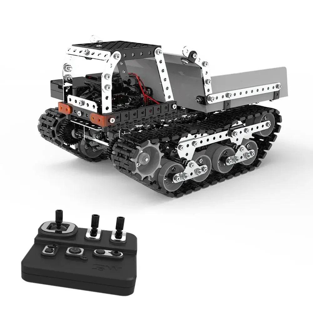 Camión volquete de metal con mando a distancia RC para niños - imagen 4