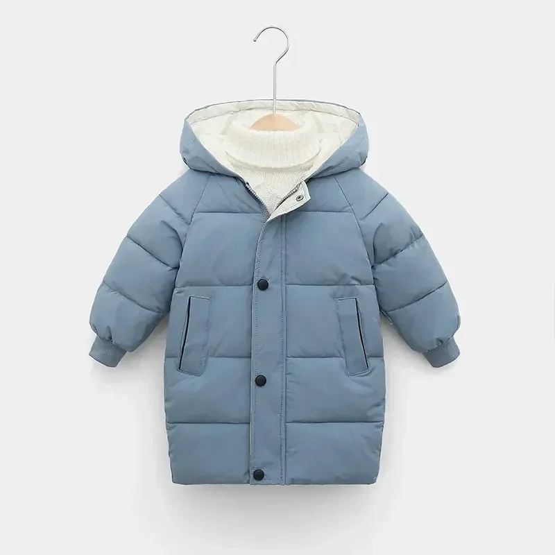 Parka acolchada de plumón para niños – Abrigo térmico infantil - imagen 5