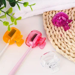 Protector portátil para cabezal de cepillo dental infantil con gancho
