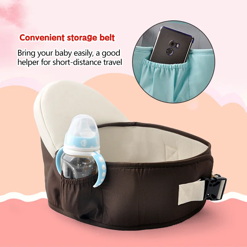 Correas de hombro para bebé, taburete portátil, tabla de algodón para cintura, correas de hombro para bebé, almohadilla para dormir, herramienta calmante para todas las estaciones
